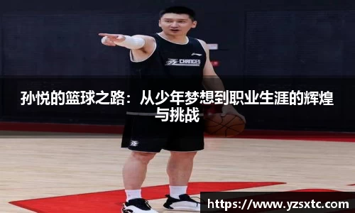 孙悦的篮球之路：从少年梦想到职业生涯的辉煌与挑战